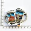 Magneți de Frigider 3D Germania Suvenir Turistic Rășină Magneți de Frigider Colecție de Autocolante Cadou Artizanal Articole de Decorațiune