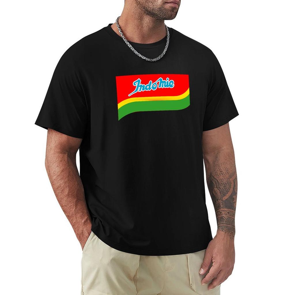 INDOMIE INSTANS NOODLE TShirt quick drying clothes t shirts for men