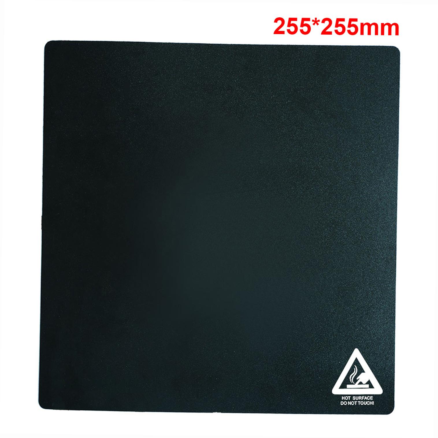 

Наклейка на нагревательный стол Tronxy, Поверхность для печати, Высокотемпературостойкая 255*255мм 10.0*10.0дюймов для горячего стола 3D-принтера чёрный