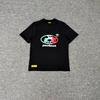 Unisex Oversized Cotton T-Shirt With Bold Letter Print Casual Streetwear Men Women Fall