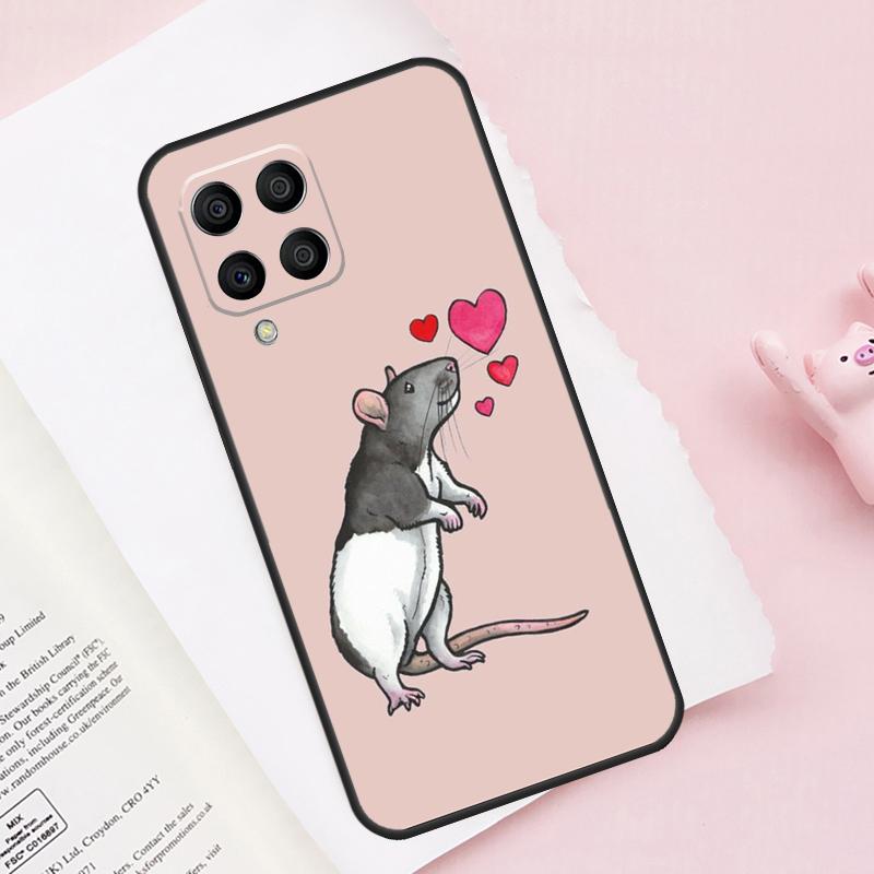 Mouse Rat For Samsung Galaxy M23 M33 M53 M13 M11 M51 M14 M34 M54 M20 M30s M12 M52 M15 M55 M32 Case