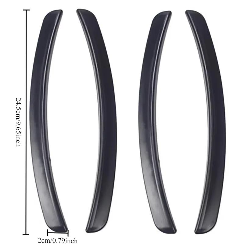 Elastic Wheel Eyebrow Strip Anti-Collision Tire Protection Strip Car Arches Wing Expander Trim for Vehicle Daily Commute