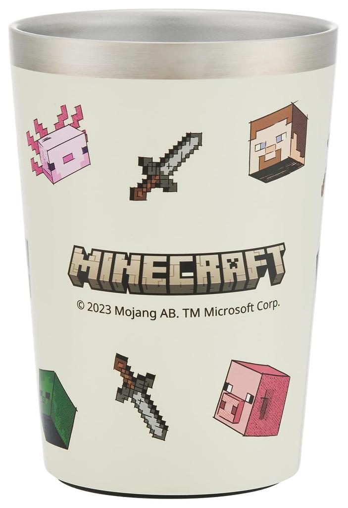 Skater Convenience Store Coffee Stainless Steel Tumbler, Medium, Insulated for Hot and Cold Drinks, Minecraft Explore More, Minecraft STCV2