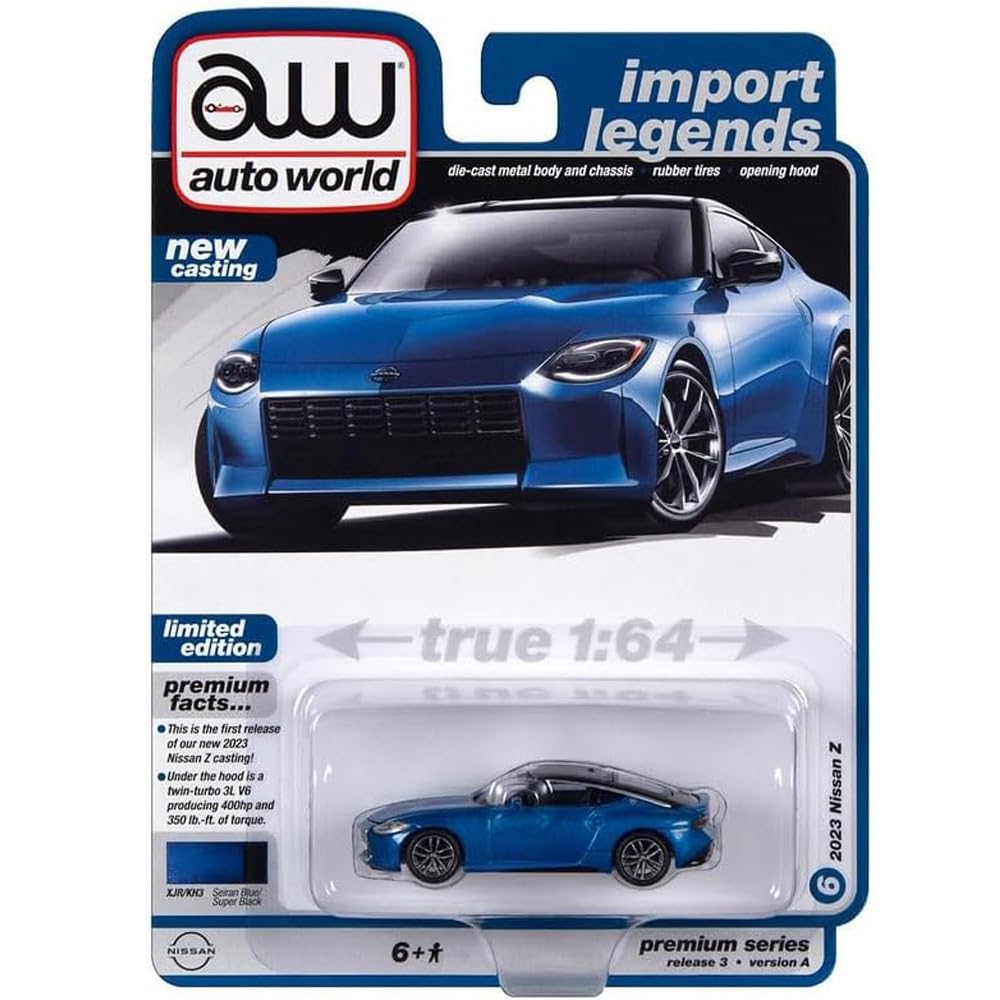Auto World Scale Premium Release NISSAN Z 164 2023 (Seiran Blue)