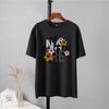 Shellsuning Vintage Graphic Harajuku Trička s potiskem Dámské 100% bavlna O Krátký rukáv Měkké trička Dámská Jednoduchá estetická trička