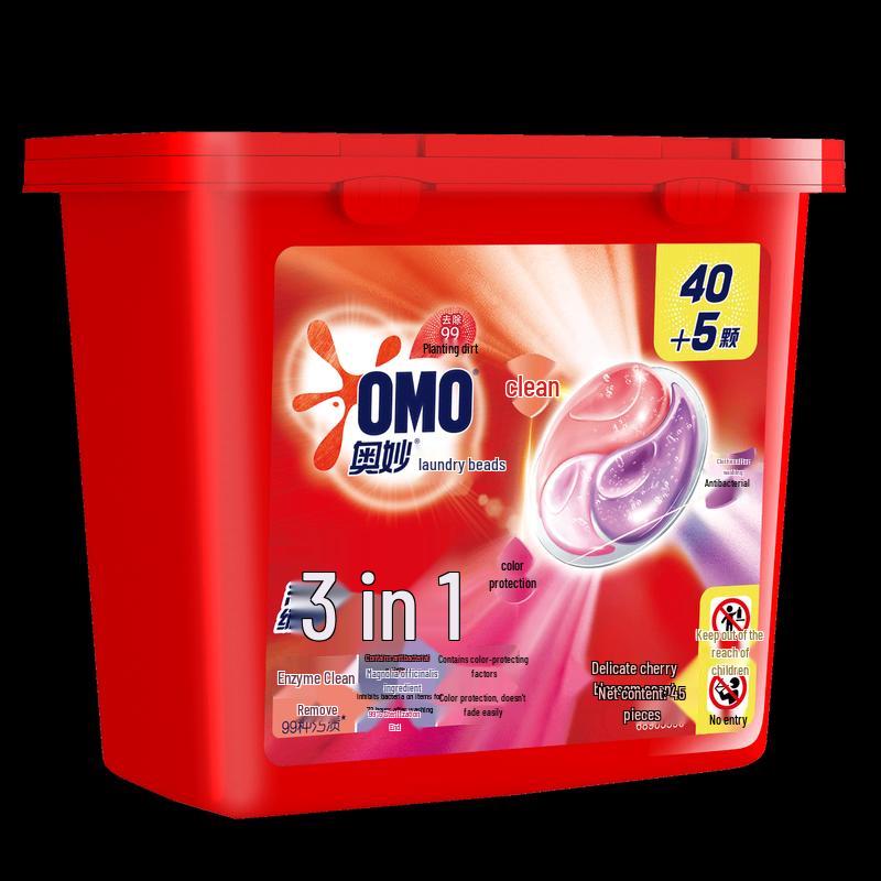 OMO 3-in-1 Laundry Pods, Elegant Cherry Blossom