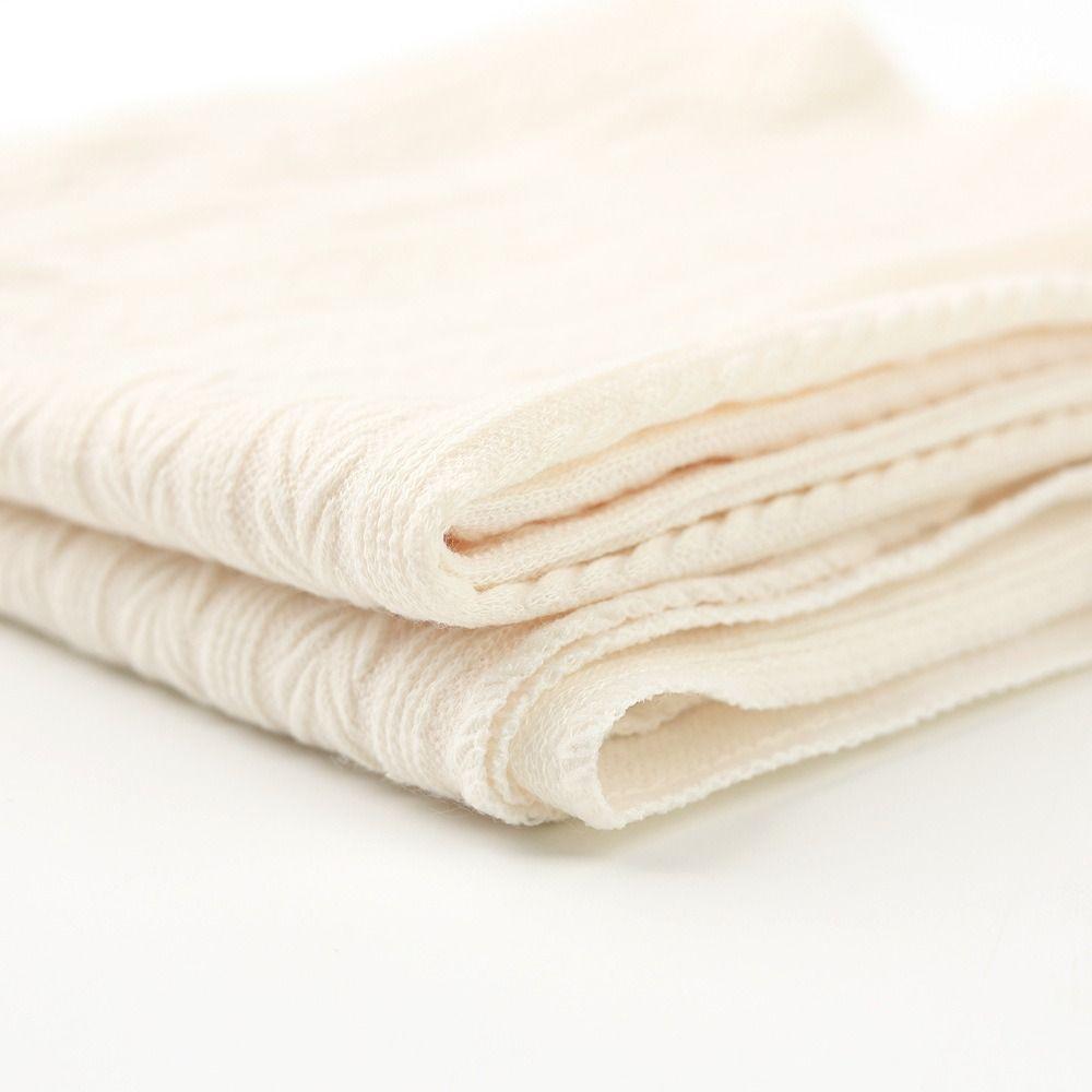Soft Fabric Infant Swaddle Blanket Solid Color Baby Receiving Blanket  Home Swaddling