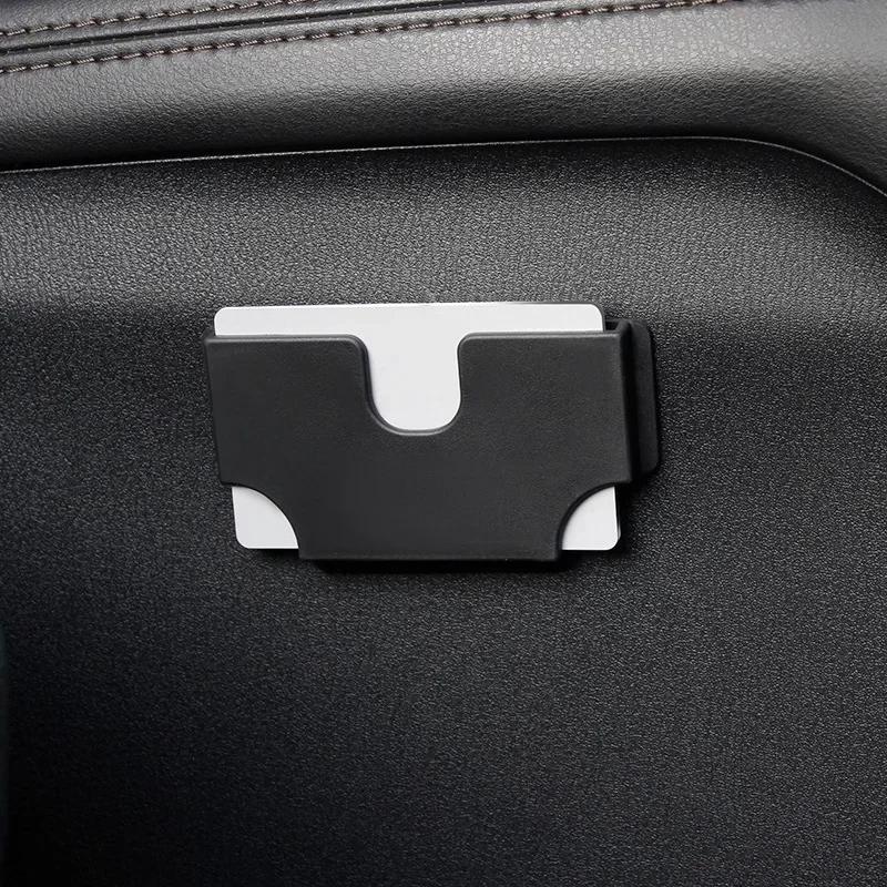 New Universal Car Interior Card Holder Multi-function Portable Card Storage Box Car Sun Visor Card Slot Box Car Accessories