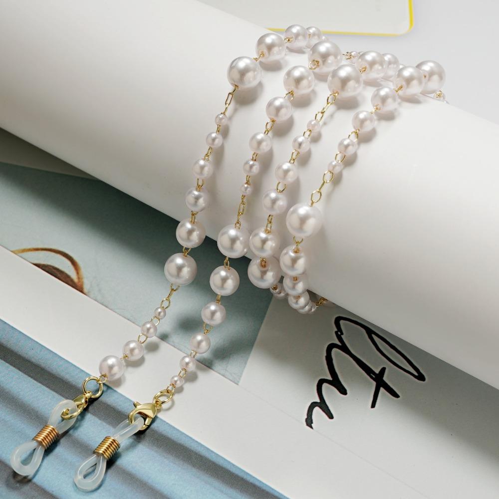Anti-Lost Pearl Glasses Chain Beads Eyeglass Lanyard Sunglasses Chains Sunglasses Decoration