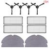 Spare Parts Kit For Roborock S8 S8 Pro Ultra S8+ Vacuum Cleaner HEPA Filter Main Roller Brush Side Brush Mop Cloths Replacement