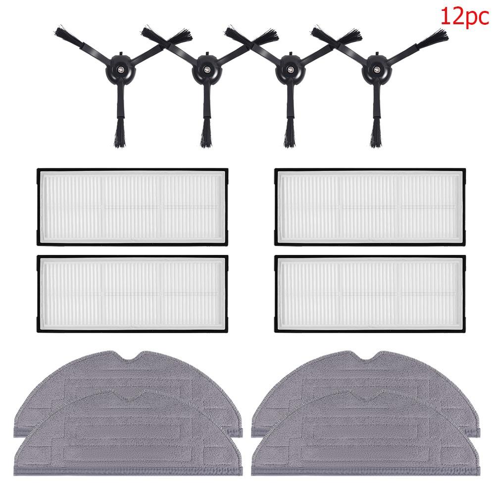 Spare Parts Kit For Roborock S8 S8 Pro Ultra S8+ Vacuum Cleaner HEPA Filter Main Roller Brush Side Brush Mop Cloths Replacement