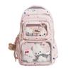 Schoolbag Japanese two-dimensional style simple backpack women's large-capacity junior high school student pain bag schoolbag women's leisure travel 