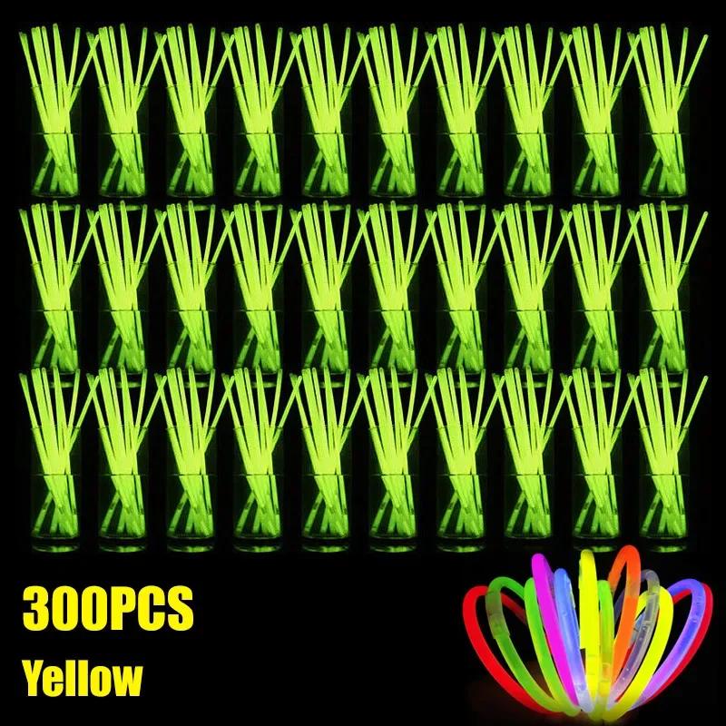 Nowa 2025 Fluorescencyjna Bransoletka w Kształcie Patyka Naszyjnik Glow Stick Bransoletka Materiały Imprezowe Dekoracja Koncertowa Jednorazowy Fluorescencyjny Patyk
