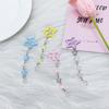 Sweet Cute Star Fringe Pendent Hair Clip Hairpin Colorful Pentagram Bb Clips Barrettes For Girls Dopamine Y2K Hair Accessories