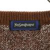 Yves Saint Laurent 90s Old Overall Handle Long Sleeve V Neck Sweater Knit Women Used