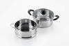 Yoshikawa Two-Tier Steamer, 20cm, 2.8L Capacity, Steaming Calendar, Stainless Steel, Induction Compatible, Gift Wrapping Available, SJ2967