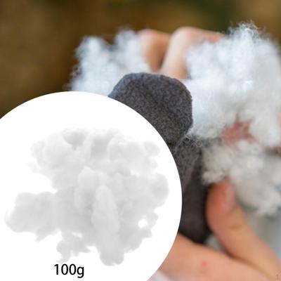 Craft White Fiber Polyester Filling DIY Toy Sofa Cushion Stuffing Animal Crafts