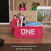 2025 Mini Pencil Holder Shipping Cargo Shape Container Desk Top Pen Holder Storage Box for Office Gifts Custom Folders