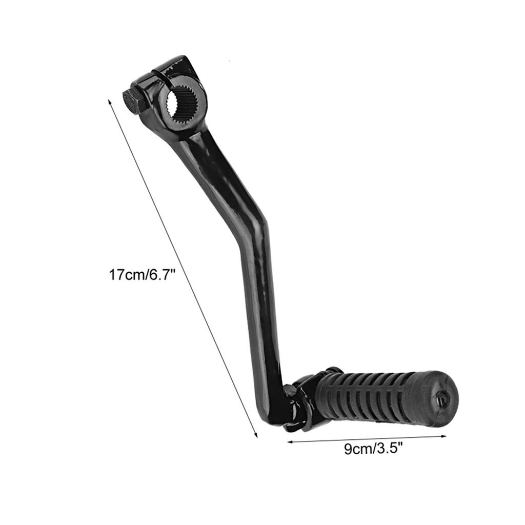 Motorcycle Start Lever, Replacement Pedal for PW50, High Strength Iron, , Easy To Install, Direct Fit