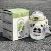 Large Capacity Panda Water Cup, Special for Children To Go To School, Girl Straw Cup, Cute Primary School Student Kettle