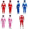 Rangers Costume For Kids And Adults Featuring Durable Jumpsuit And Character Mask**
