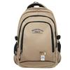 Schoolbag Backpack Simple Versatile Large Capacity Leisure Bag Korean Edition Trend Travel Backpack Male and Female College Student School Bag