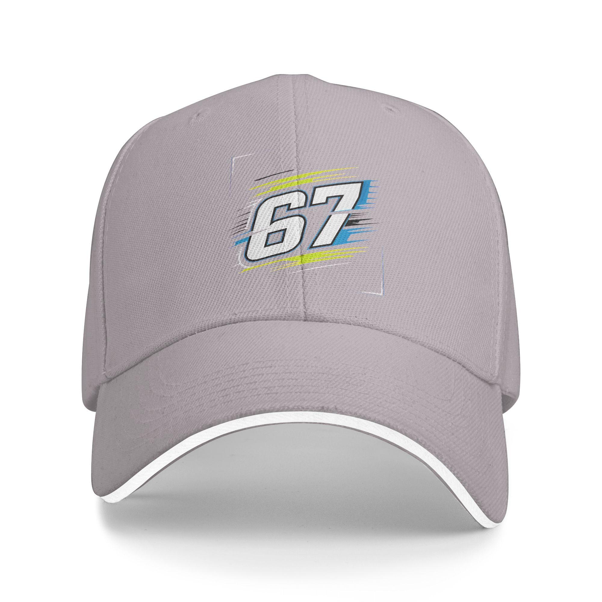 

Bold 67 Speed Graphic with Blue Motion Streaks Casual Baseball Cap Summer Trucker Hat Sun-Proof Hunting Camping Snapback Cap Men One Size серый