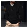 American Retro Men's Hooded Jacquard Pullover - Versatile Casual Sweatshirt