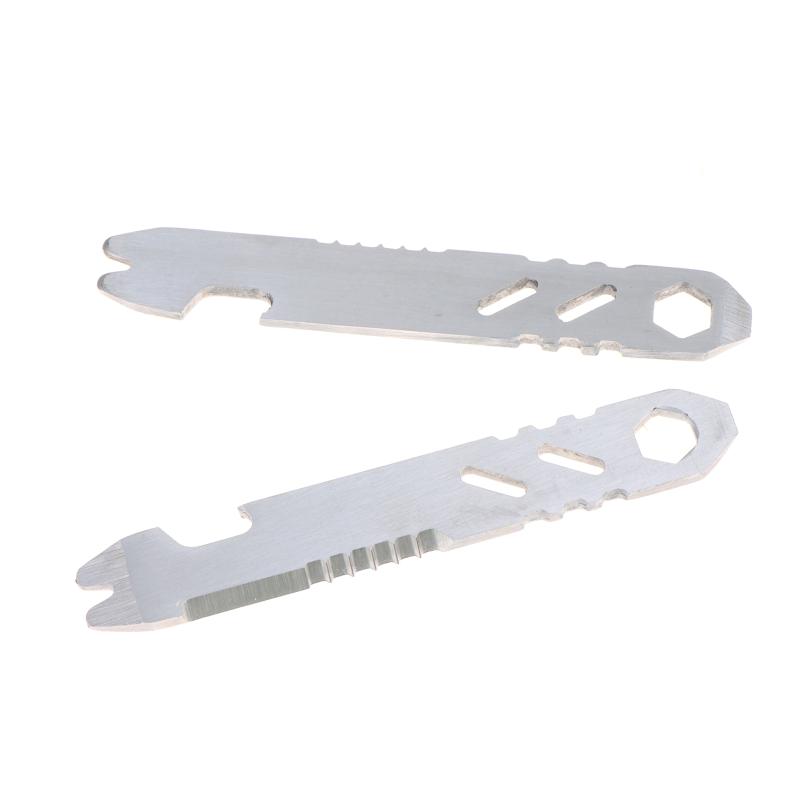 Multifunctional Survival Crowbar Set 1/3/5Pcs with Allen Wrench Bottle Opener for Camping Backpacking Emergency