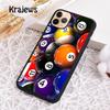 Billiards Ball Snooker For iPhone 17 Air 16 Phone Case Cover 15 14 Plus 12 13 Pro Max Coque