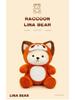 Cute Raccoon & Bear Plush Toy - Lina Teddy Stuffed Animal