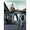 BAWA Car Adjustable Mobile Phone Holder GPS Stand Braket Mount Accessories For Jeep Wrangler JL JT 2018 2019 2020 2021 2022 2023