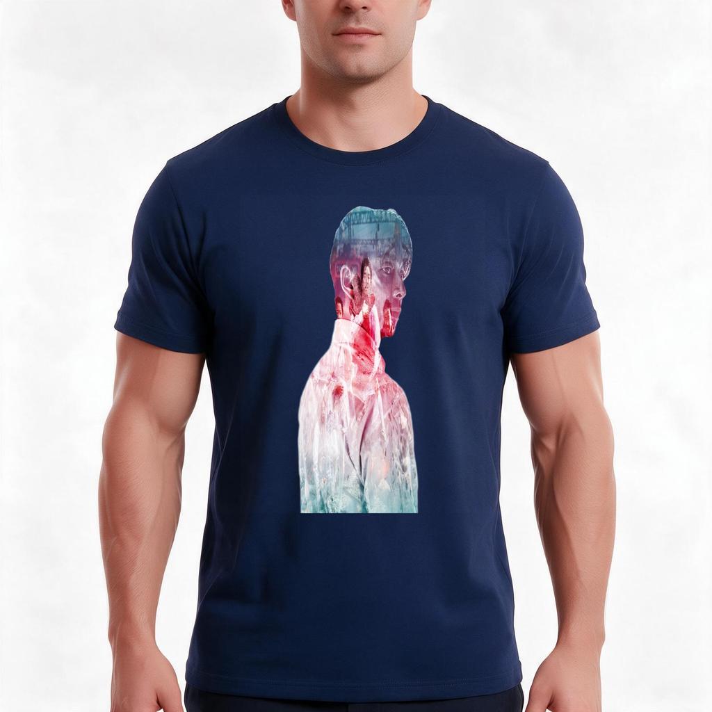 Seok Woo Tshirt Summer Casual Cotton Tee Oversized Streetwear Tops Vintage Graphic Print Loose Fit Short Sleeve
