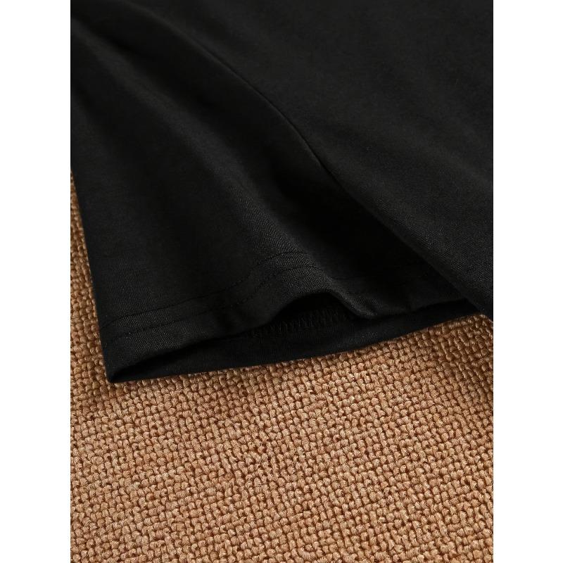 European Size Womens Boots Print Crew Neck T Shirt Casual Short Sleeve Top Spring Summer Wear