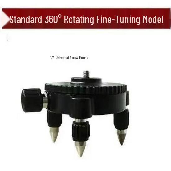 12-Line Universal Level Kit: 360° Rotating Base, Floor/Wall Stickers, Tripod