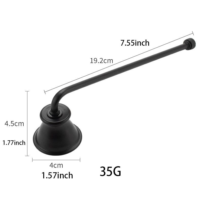 Multicolor Metal Candle Snuffer with Handle - Aromatherapy Tool & Candle Cover