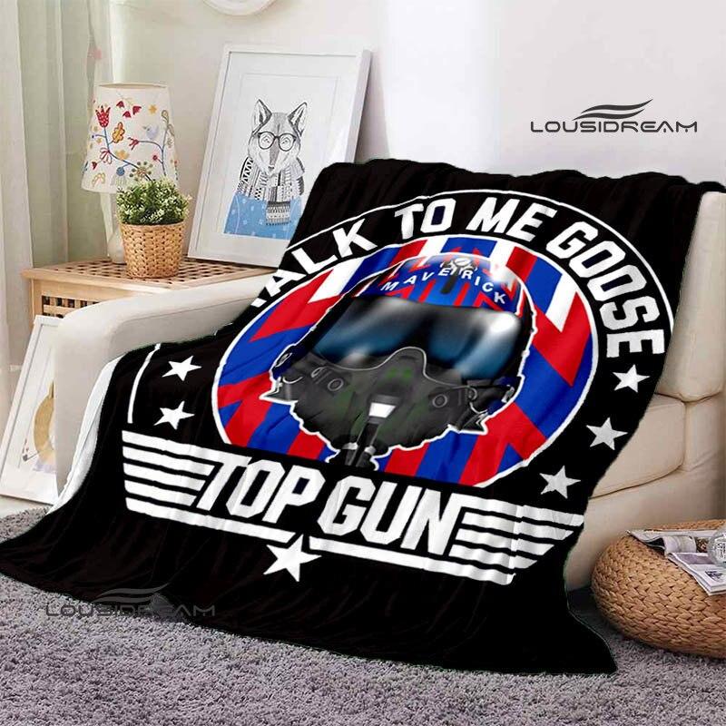 Classic Movie Top Gun Blanket Children's warm and beautiful blanket soft and comfortable blanket birthday gift
