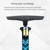 Bicycle Pump 161PSI Air Pump with Pressure Gauge Schrader Presta Valve Adapter Hand Floor High Pressure Pump for Bicycle