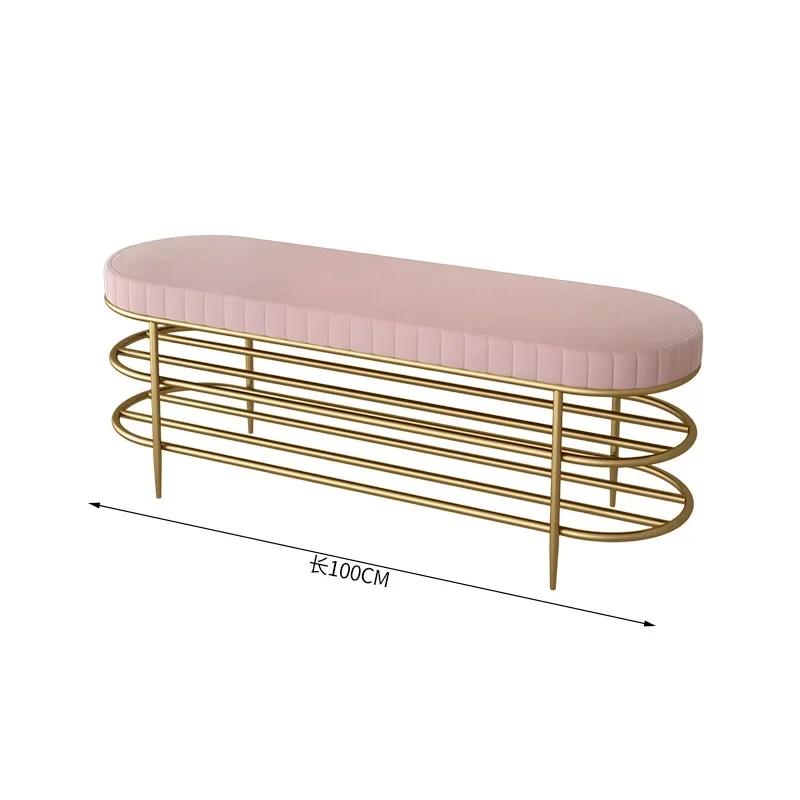 Shoe change stool home entrance door can sit-type wearing shoes stool shoe rack integrated simple and light luxury
