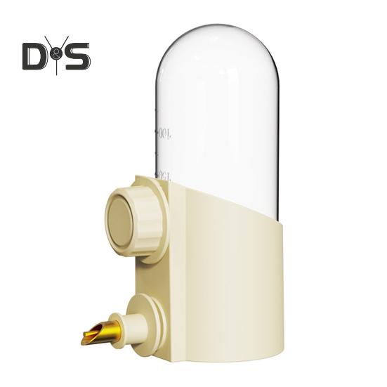 250ml Birds Water Dispenser Automatic Parrot Feeding Hydration Parakeet Cage Accessories for Parrots Cockatiels Finches Lovebirds Budgies