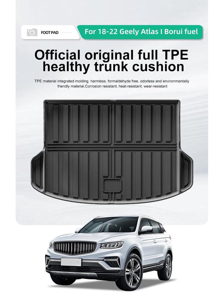 Geely Atlas I Boyue 18-22 Trunk Mat TPE Seat Back Cushion