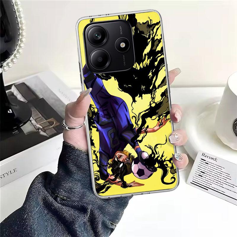 

Blue Lock Bachira Meguru Soft Phone Case For Xiaomi Redmi Note 15 14 14S 13 12 Pro Plus 12S 11 11S 11E 10 10S 11T 5G Fundas Coqu Redmi Note 10 Pro 4G