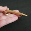 Six-Edge Solid Brass Pen, EDC Pocket Pen Signature Pen Pocket Pen