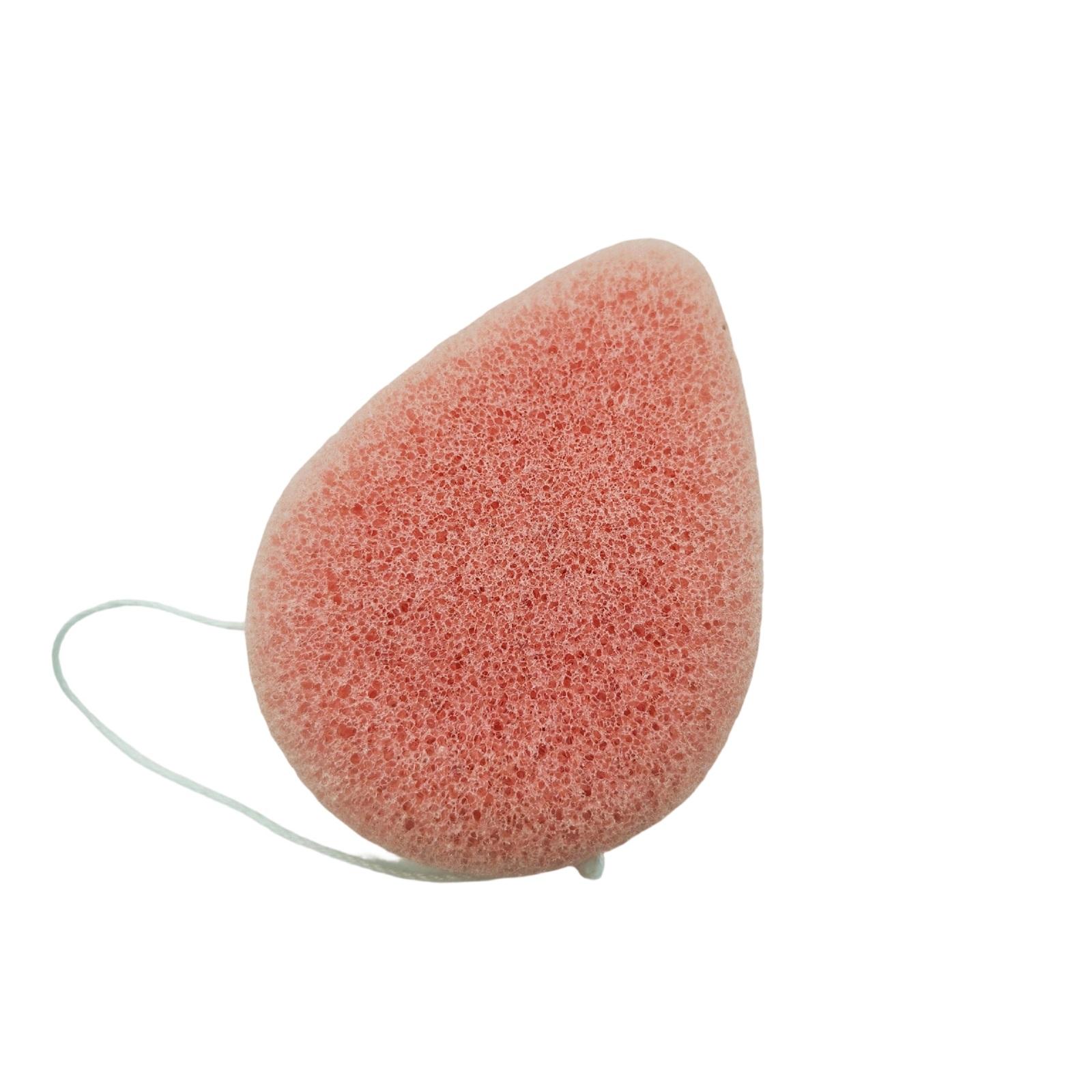 Konjac facial cleansing sponge, -dried facial cleansing pad, water droplet cleaning sponge One Size