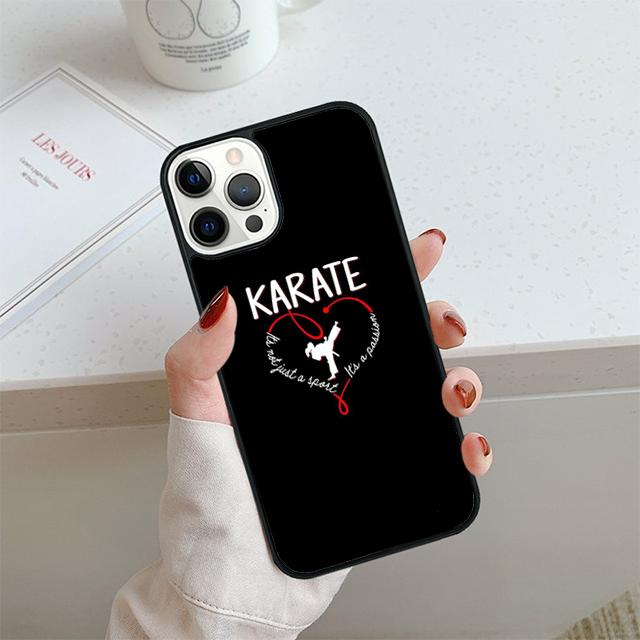 Kung Fu Oyama Kyokushin Karate Phone Case For iPhone 17 Air 14 15 16 13 12 Cover For Apple 11 Pro Max 6S Plus SE2020