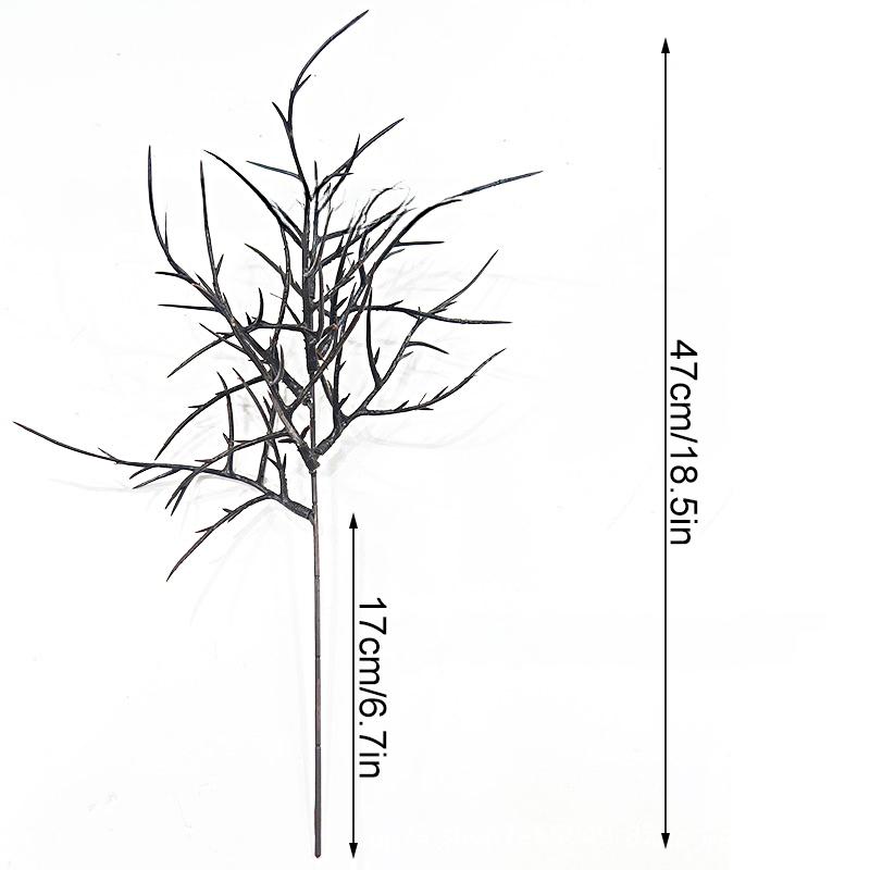 

1 шт. Цветочная композиция Настольная Настольная Несколько стилей Украшение Пластмассы Компоновка Реквизит Черная серия Декоративный Хэллоуин