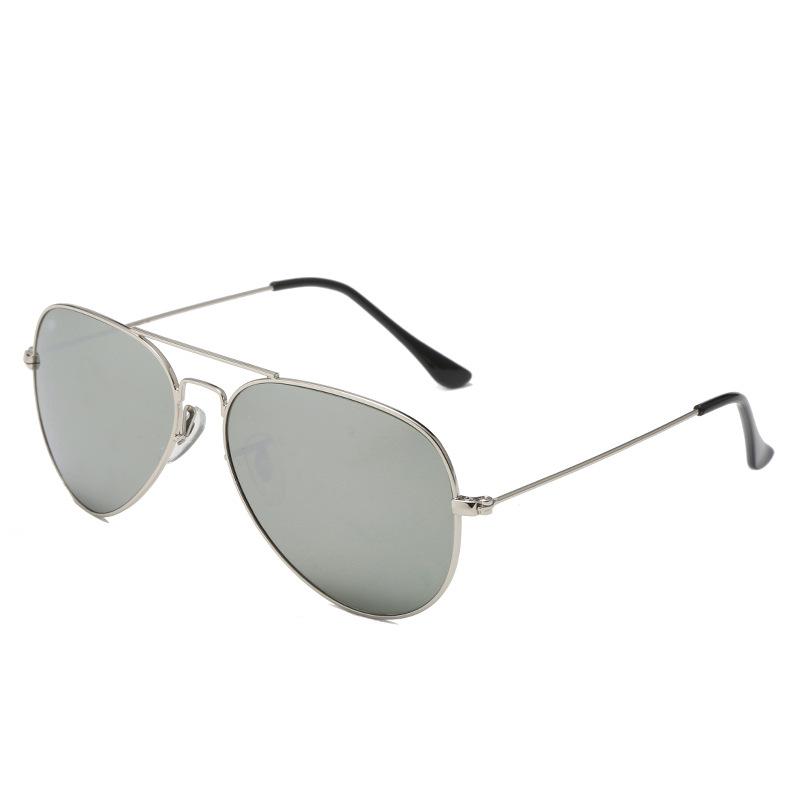 Pilot Sunglasses Tempered Glass Pieces Popular Style 3025 Women 3026 Men Driving Toad Glasses