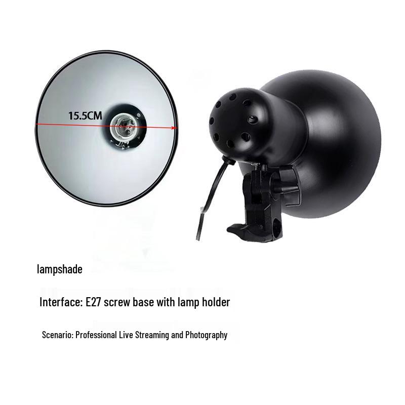 E27 Screw Base Softbox Light Kit for Photo Studio and Live Streaming