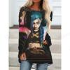Damski T-shirt Nowy Arcane League Jinx T-shirt z nadrukiem 3D Damski modny T-shirt Casualowe topy z długim rękawem Koszulki Koszulka do gry Luźna koszulka