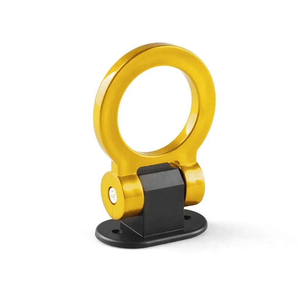 Car Rear Front Trailer Simulation Racing Ring Vehicle Towing Hook Styling Trailer Hooks Sticker Decoration ABS Car Accessories